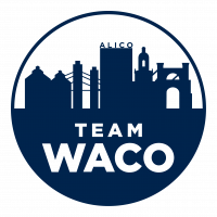 Navy Blue Team Waco Logo